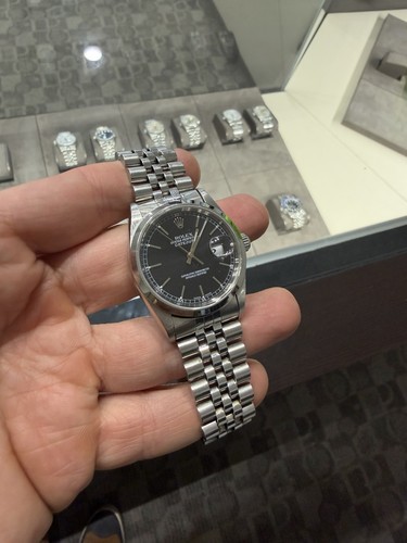 Rolex datejust stainless - stainless, steel