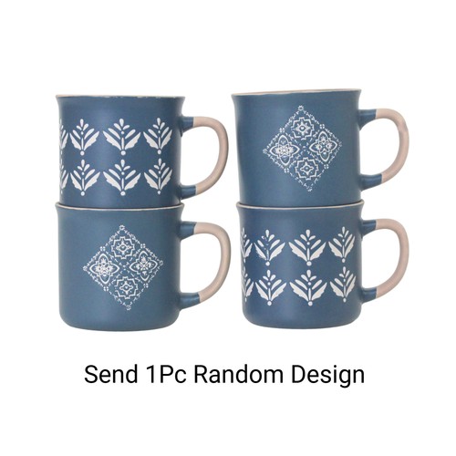 Assorted blue white - blue, coloured
