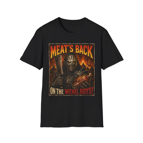 Meat back horror graphic - meat’s,