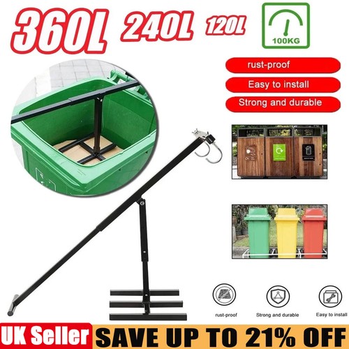 Wheelie bin compactor press - wheelie,