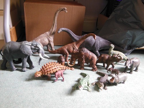 Rare schleich dinosaur and - rare,