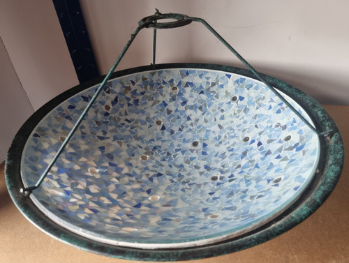 Vintage blue white - &,