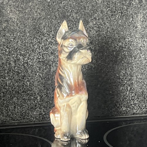 Boxer dog statuette - 7, inches