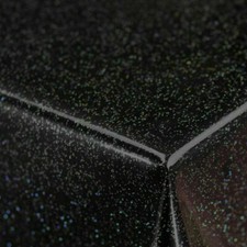 Black Glitter Easy Wipe Clean