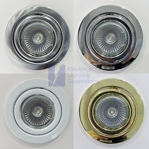 Gu10 mains 240v tilt downlight - mains,