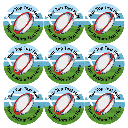 144 personalised rugby reward - personalised,
