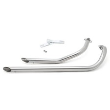 Long Short Staggered Exhaust