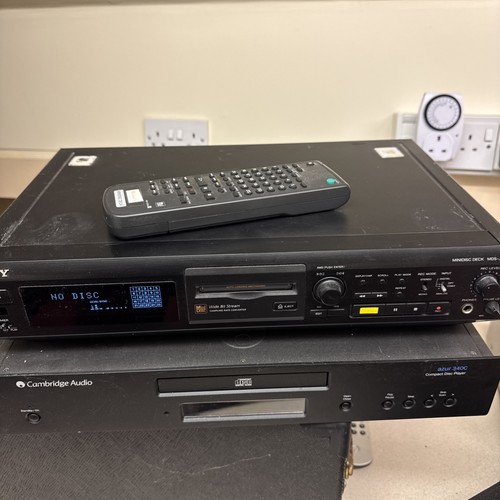 Sony mds je510 minidisc - sony,