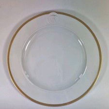 Rosenthal Versace White Medallion Meandre D'or Plate 27.1cm