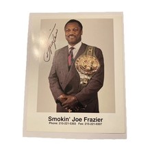 SMOKIN JOE FRAZIER BOXING