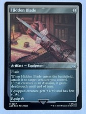 1x ETCHED FOIL HIDDEN BLADE -