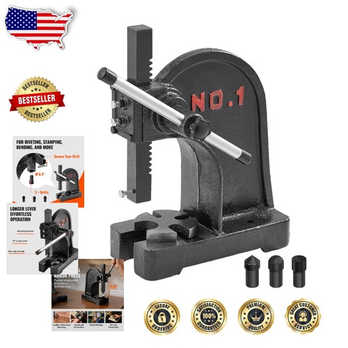 Cast iron manual press - iron,