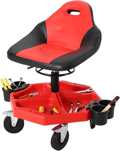 Rolling garage stool 300lbs - rolling,