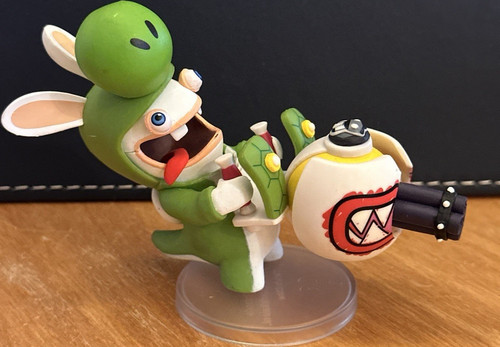 Ubisoft rabbid yoshi miniature - yoshi,