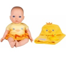 Tiny Treasures My First Splish Splash Bathtime Fun Baby Doll - 36cm 🚨 Missing 
