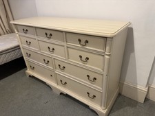 Laura Ashley Ivory Clifton Chest of 10 Drawer Drawers
