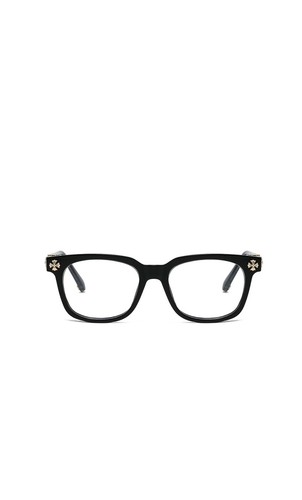 Chrome heart glasses black and - chrome,
