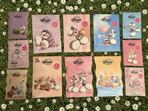 Diddl back sheets set - is,