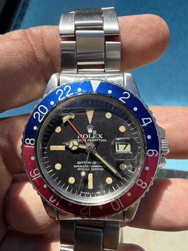 Rolex gmt master 1675 pepsi - gmt,