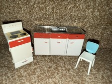 VINTAGE DOLLS' HOUSE - 1960s