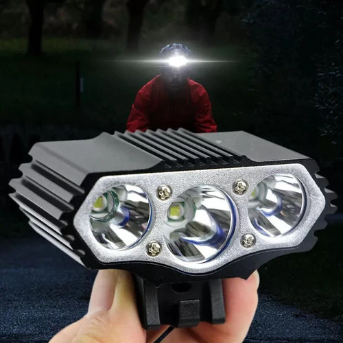 Led bike light 12000 3 - led, x