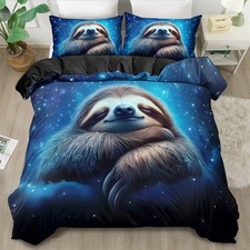 Starry Sky Sloth Soft Duvet