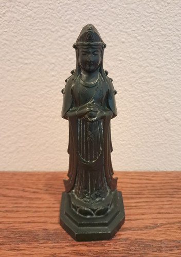 Vintage 1962 bronze kwan guan - kwan,
