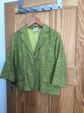 Nicole Farhi green tweed style