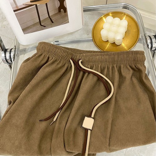 Loose fit corduroy sports - fit,