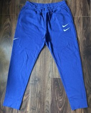 Nike Joggers Royal Blue Double Swoosh Uk Size XL