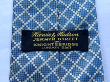 HARVIE AND HUDSON Silk Tie