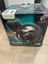 Logitech DriveFX Racing Wheel Pedals for Xbox 360/Pc Wheel Axial Feedback