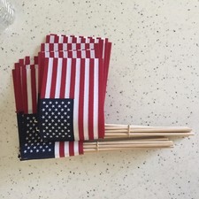 20 Hand Flags made in the