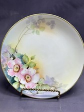 Vintage Nippon Hand Painted Japanese Japan Porcelain Wild Roses