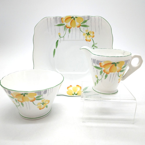 Art deco delphine - deco, bone