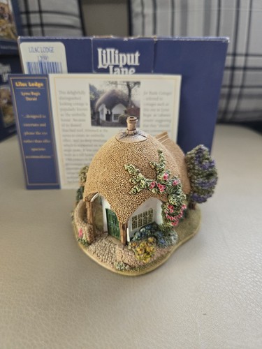 Lilliput lane lilac lodge box - lilliput,
