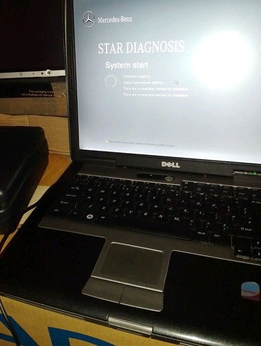 Mercedes benz star laptop - c4,