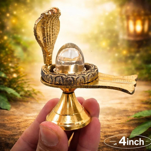 Brass stand lord shiva - stand, lingam