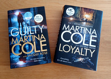Martina Cole with Jacqui Rose Book Bundle Hardbacks x 2 Guilty & Loyalty VGC