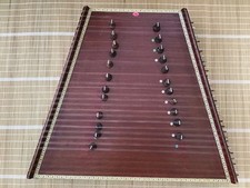 Indian Musical Classical instrument Brown Color Santoor , Not complete 