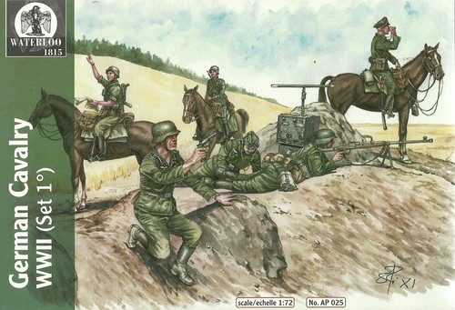 Waterloo wwii german - 1/72,
