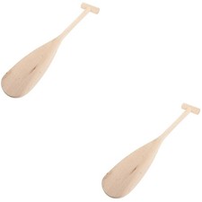  2 Count Kids Boat Paddle Paddles Wooden Canoe Oar Unfinished for