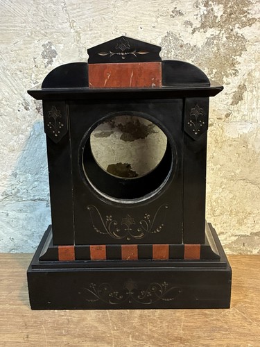 Antique french mantle clock - french,