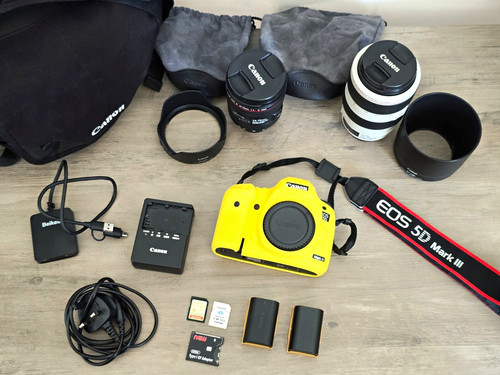 Canon eos mark iii bundle - canon, +
