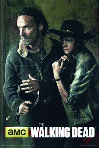 Walking dead carl rick - walking, &