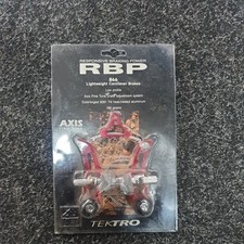 Tektro RBP 866 Lightweight Cantilever Brakes Calipers Cantis Retro red mtb