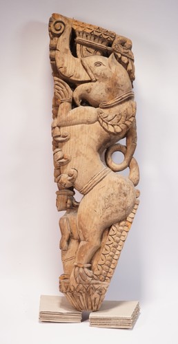 Antique temple fragment - antique, brace