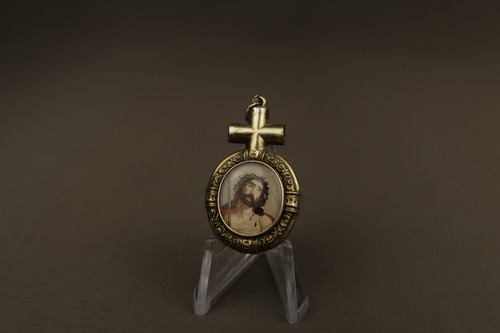 Antique gilt silver religious - antique,