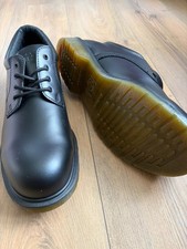 Dr Martens 1594 Black Leather Industrial Steel Toe Safety Work Shoes UK 12 EU 47