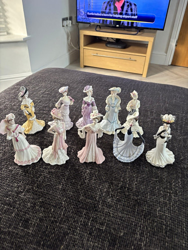 Coalport fair ladies - 10,
